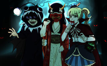 Halloween Trio